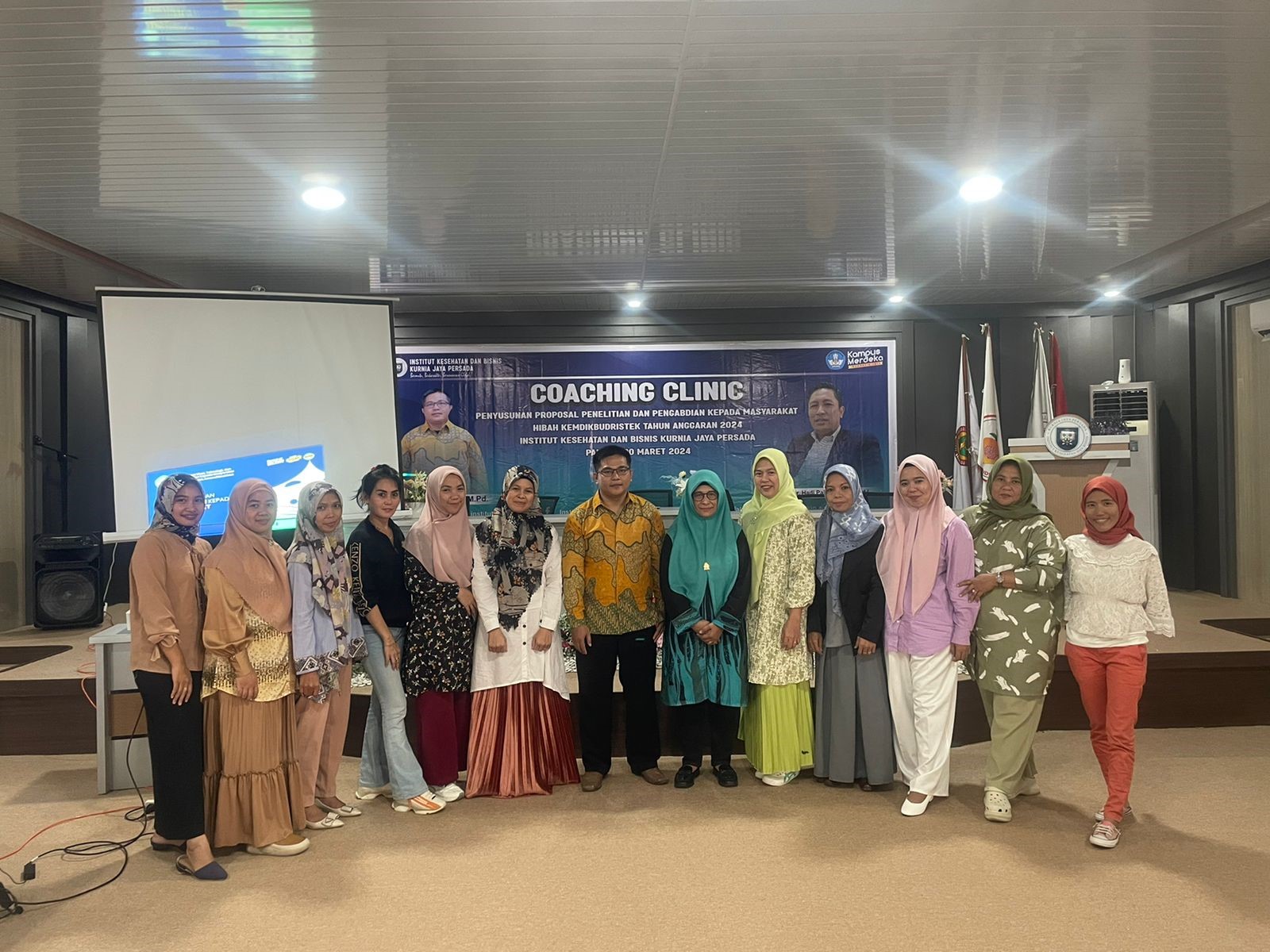 LPPM IKB Kurnia Jaya Persada Gelar Coaching Clinic Penyusunan Proposal Hibah